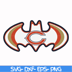 bat chicago bears svg, chicago bears svg, bears svg, sport svg, nfl svg, png, dxf, eps digital file nfl111006t