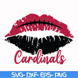 arizona cardinals lip svg, lip cardinals svg, nfl svg, png, dxf, eps digital file nfl11102041l