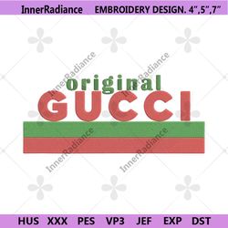 gucci original logo brand embroidery design download