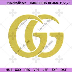 gucci brand symbol logo embroidery instant download