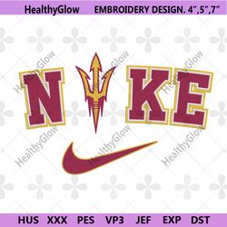 arizona state sun devils nike logo embroidery design download file