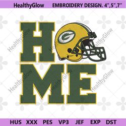 green bay packers home helmet embroidery design download file