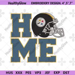 pittsburgh steelers home helmet embroidery design download file