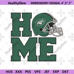 new york jets home helmet embroidery design download file