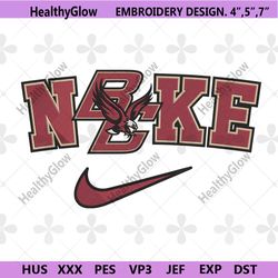 boston college eagles nike logo embroidery design download file