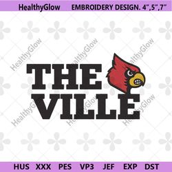 louisville cardinals embroidery files, ncaa embroidery files, louisville cardinals file