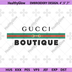 gucci boutique bold embroidery instant download