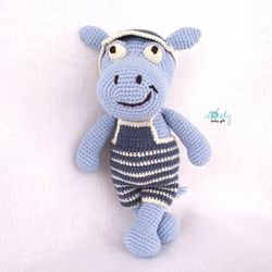 hippo amigurumi animal