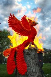 phoenix  amigurumi pdf pattern toys patterns