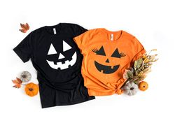 halloween shirt halloween pumpkin shirt, trick or treat t-shirt, funny halloween shirt, girl pumpkin shirt, boy pum