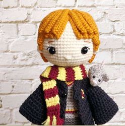 ron weasley  amigurumi pdf pattern toys patterns