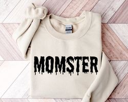 momster sweatshirt, halloween sweatshirt, halloween sweater, halloween shirts for women, halloween crewneck, happy hallo