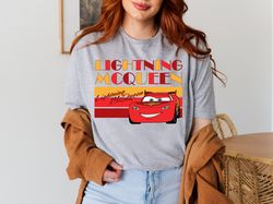 lightning mcqueen shirt, cars shirt, cars mcqueen shirt, disney cars movie shirt, disney cars lightning mcqueen gift shi