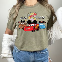 mater mcqueen sally friend shirt, disney friend shirt, disney cars shirt, disney matching, disney group shirt, cars gift