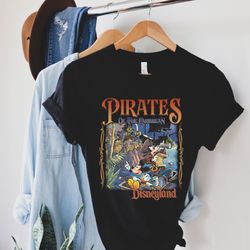 pirates of the caribbean mickey and friends disneyland shirt,mickey mouse donald duck goofy treasure hunt shirt, disney