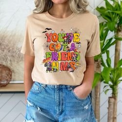 toy story halloween shirt, you've got a friend in me shirt, halloween friends shirt, disney toy story shirt, halloween k