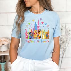 winnie the pooh castle shirt, pooh and friends shirt,piglet shirt, tiger shirt, disney pooh shirt, pooh gift shirt