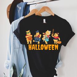 winnie the pooh halloween shirt, disney halloween shirt, halloween travel shirt, halloween shirt, disney gift shirt, dis