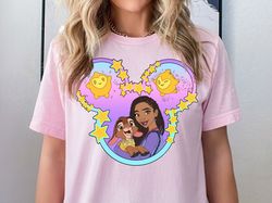 disney asha valentino star shirt, disney wish shirt, disney goat shirt, disney princess asha shirt, disney wish movie sh