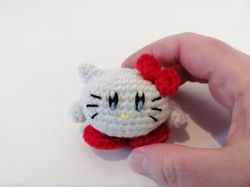 kirby hello kitty amigurumi