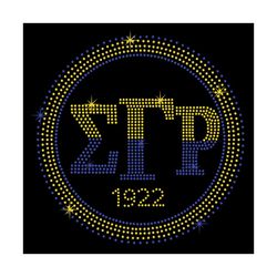 sigma gamma rho 1922 svg, sorority svg, sigma gamma rho