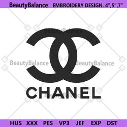 chanel logo embroidery design download