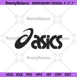 asics fashion shoes logo embroidery design download