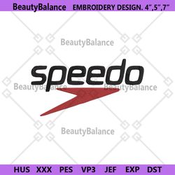 speedo swimwear logo embroidery design download