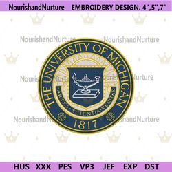 michigan wolverines embroidery files, ncaa embroidery files, michigan wolverines file