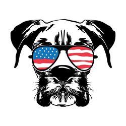 golden retriever dog usa flag glasses, independence day svg, 4th of july svg, fourth of july, american flag, glasses us