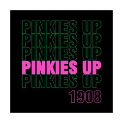 pinkies up 1908 svg,alpha kappa alpha svg, aka girl gang svg,aka svg