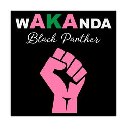 wakanda black panther svg, sorority svg, mega alpha kappa alpha sorority