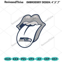 rolling stone logo seattle seahawks embroidery design download file