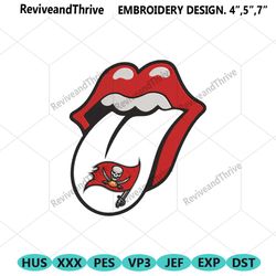 rolling stone logo tampa bay buccaneers embroidery design download file