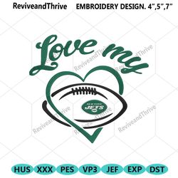 love my new york jets embroidery design file