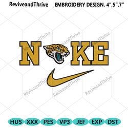 nike jacksonville jaguars swoosh embroidery design download