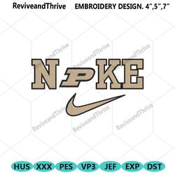 nike purdue boilermakers swoosh embroidery design download file