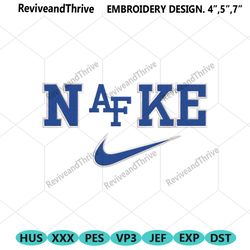 nike air force falcons swoosh embroidery design download file