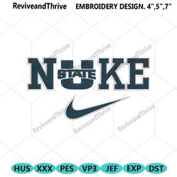 nike utah state aggies swoosh embroidery design download file