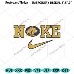 nike california golden bears swoosh embroidery design download file