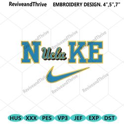 nike ucla bruins swoosh embroidery design download file