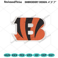 cincinnati bengals logo nfl embroidery design download