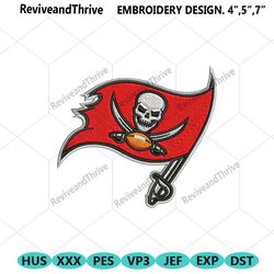 tampa bay buccaneers logo nfl embroidery design download
