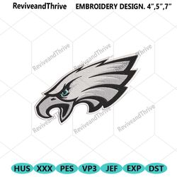 philadelphia eagles logo nfl embroidery design download
