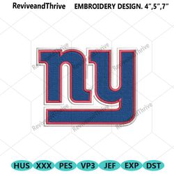 new york giants logo nfl embroidery design download