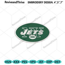 new york jets logo nfl embroidery design download