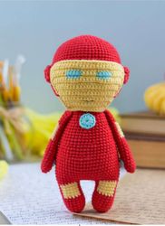 iron man  amigurumi pdf pattern toys patterns