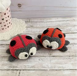 2 in 1 ladybug  amigurumi pdf pattern toys patterns