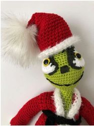 12 days grinch  amigurumi pdf pattern toys patterns