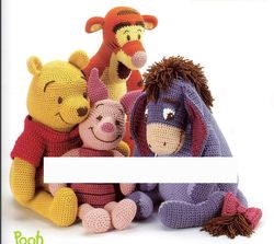 winnie  amigurumi pdf pattern toys patterns